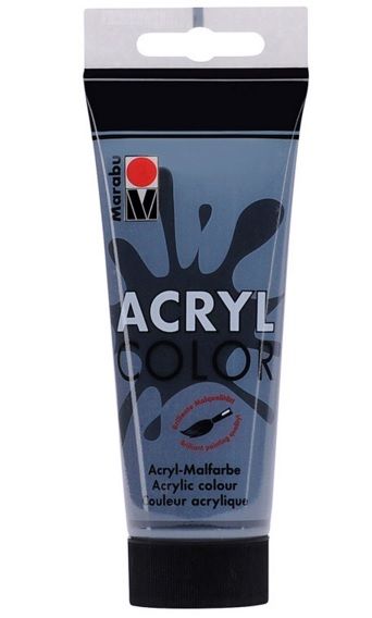 Acrylic paint Marabu 100ml 073 black