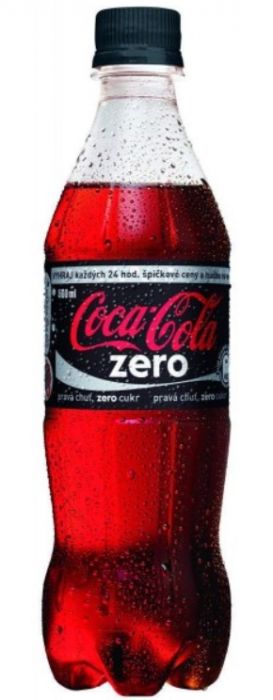 Coca-Cola Zero 0,5l (plastic)