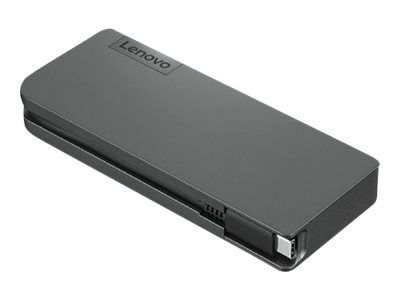 Lenovo | Powered USB-C Travel Hub | Ethernet LAN (RJ-45) ports 1 | VGA (D-Sub) ports quantity 1 | USB 3.0 (3.1 Gen 1) Type-C ports quantity USB-C female port for charging only (with Lenovo 45W & 65W