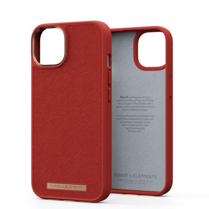 njord  Comfort+ Case for iPhone 14 (Orange)