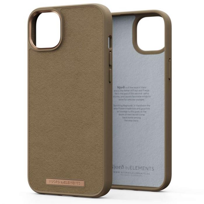 njord  Comfort+ Case iPhone 14 Plus (camel)