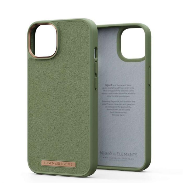 njord  Comfort+ Case for iPhone 14 (Olive)