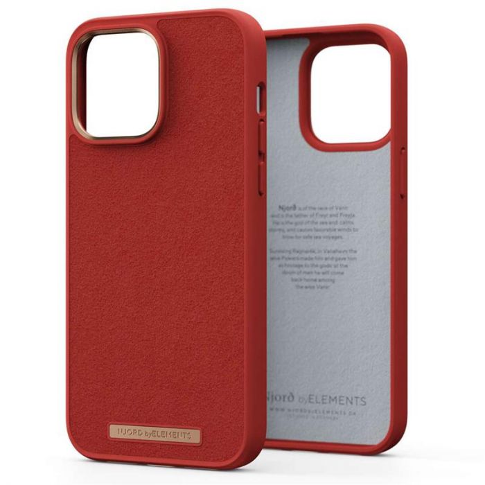 njord  Comfort+ Case for iPhone 14 Pro Max (Orange)