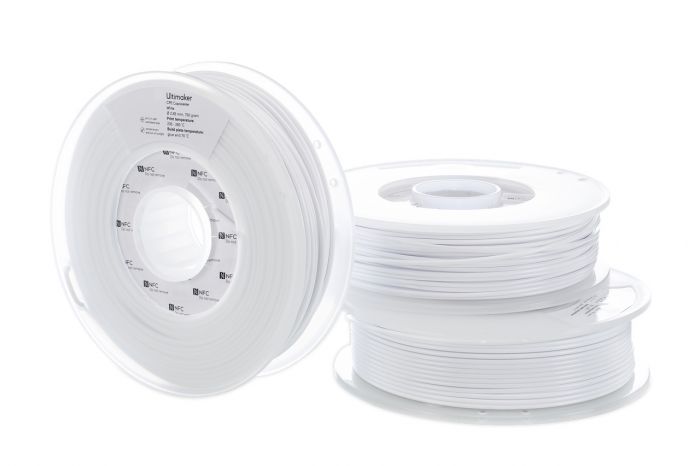 CPE filament for Ultimaker 3D printers, copolyester, white, 2.85mm 750g