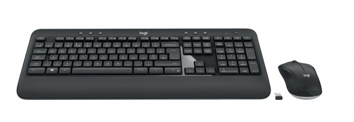 Klaviatuur+hiir Logitech Advanced Wireless Desktop MK540 Nordic , Unifying vastuvõtja, 2YW