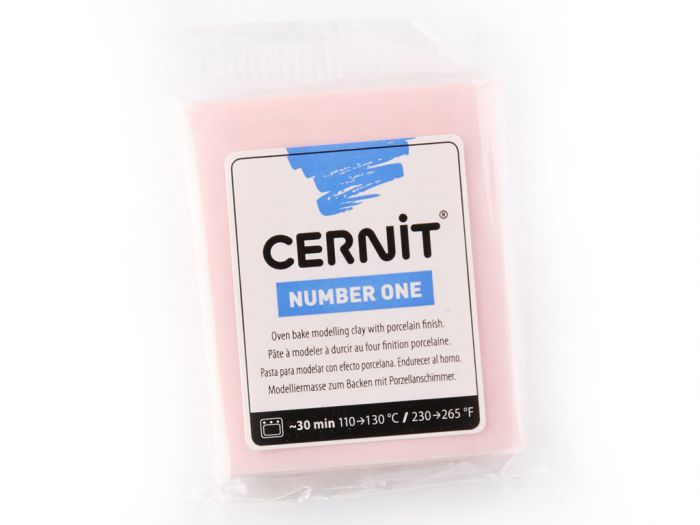 Polymer clay Cernit No.1 56g 475 pink-pink