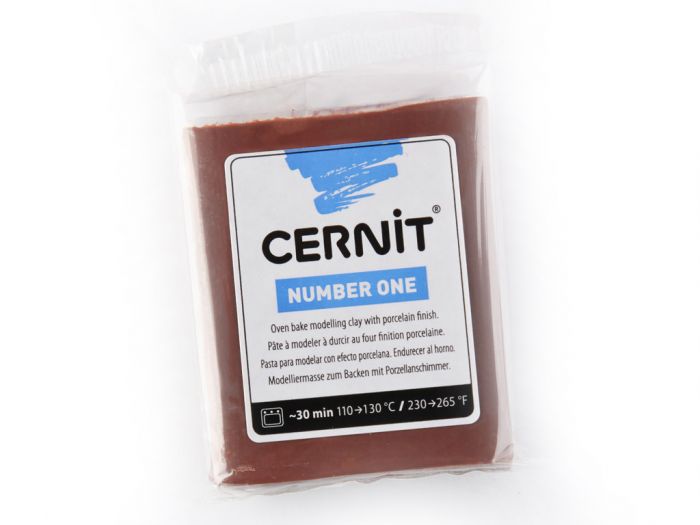 Polümeersavi Cernit No.1 56g 800 brown -pruun