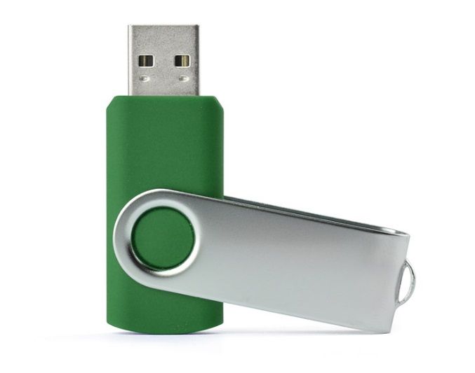 USB mälupulk TWISTER 16 GB roheline