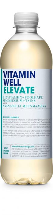 Vitamiinijook Vitamin Well ELEVATE  0,5l (plast)