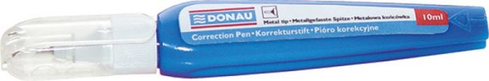 Korrektuurpliiats 10ml, metallotsik, Donau