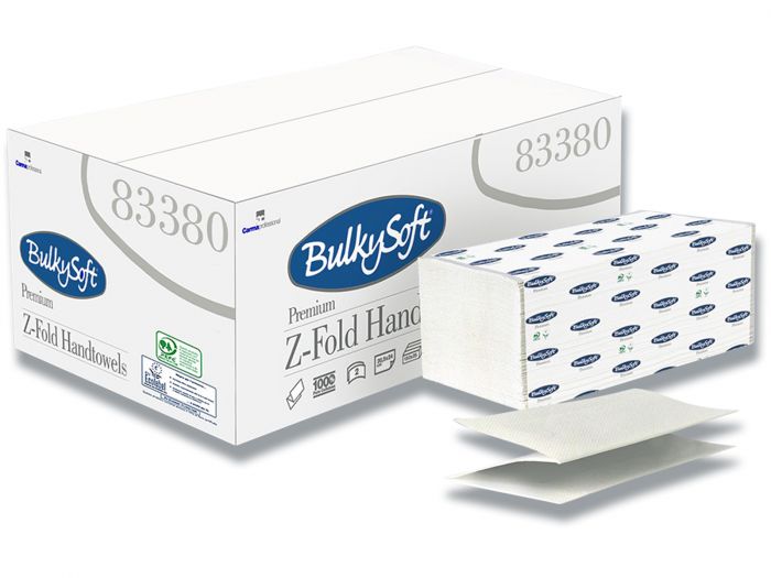 Lehträtik BulkySoft z-fold Ultra Premium 2-kihiline 150tk /pk