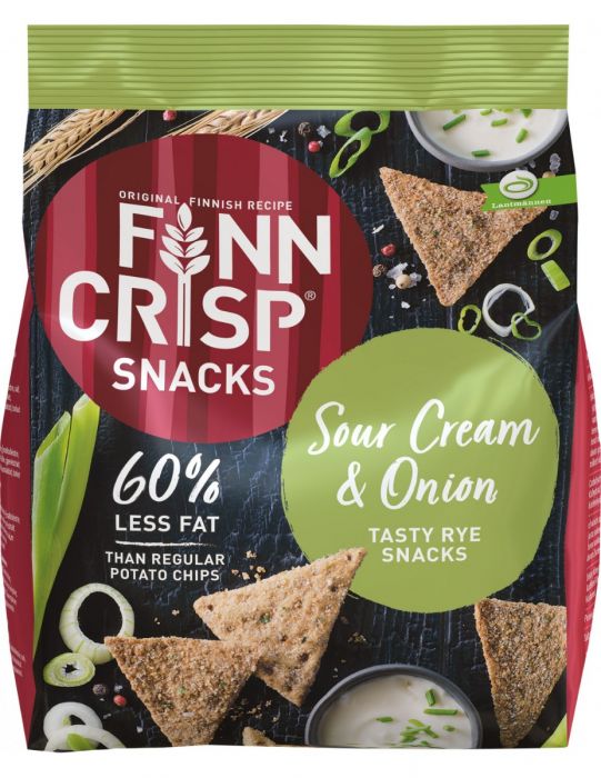 Rukkisnäkid hapukoore ja sibulaga Finn Crisp 150g