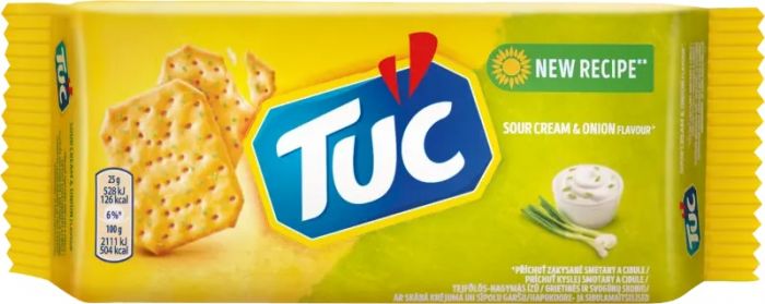 Kreekerid sibula ja hapukoorega TUC 100g