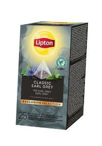 Black tea Lipton Earl Gray 1.8 * 25pcs / pack (pyramid, foil)