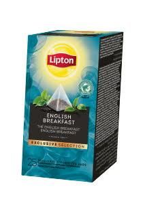 Black tea Lipton English Breakfast 2g * 25pcs / pack (pyramid, foil)
