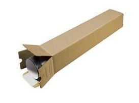 Mailing tube 610x105x105mm, brown