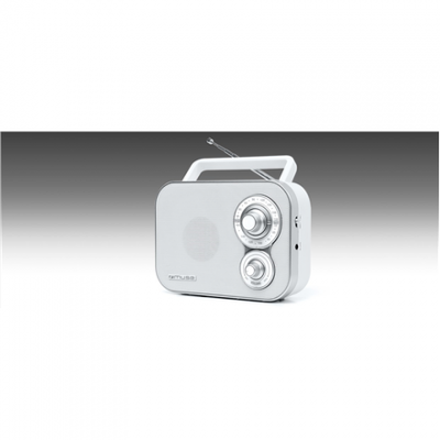 Muse | Portable Radio | M-051RW | AUX in | White