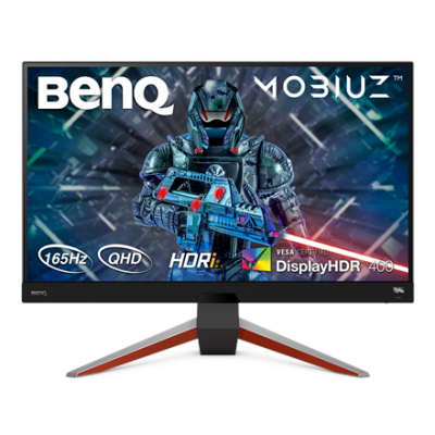 Benq Monitor EX2710Q 27 " IPS QHD 16:9 1 ms 400 cd/m Dark grey HDMI ports quantity 2 144 Hz