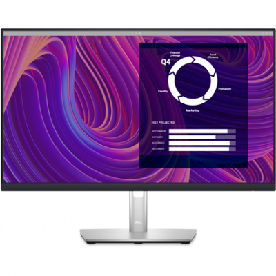 Dell Monitor P2423D 23.8 " IPS QHD 2560 x 1440 16:9 5 ms 300 cd/m Black 60 Hz HDMI ports quantity 1