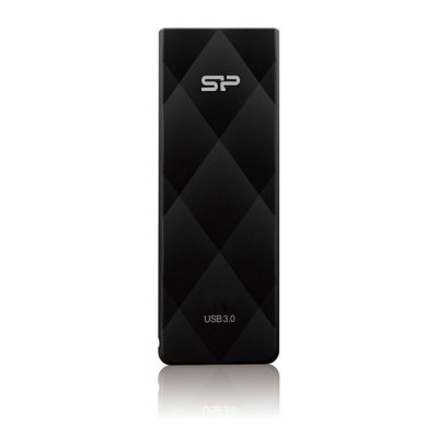 Silicon Power mälupulk 64GB Blaze B20 USB 3.2, must