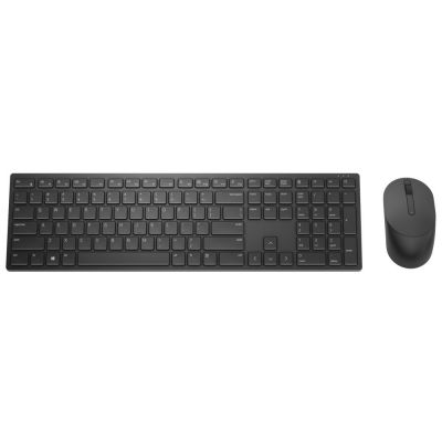 Dell | Pro Keyboard and Mouse (RTL BOX) | KM5221W | Keyboard and Mouse Set | Wireless | Batteries included | EN/LT | Black | Wireless connection