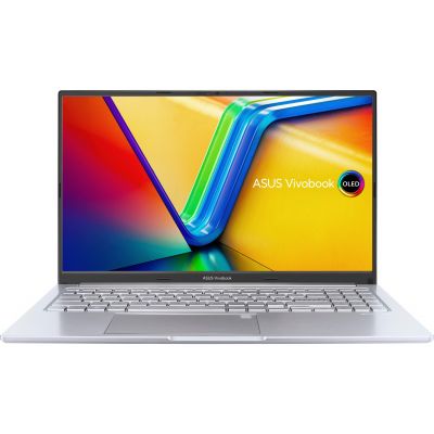 Asus | Vivobook 15 OLED M1505YA-MA086W | Cool Silver | 15.6 " | OLED | 2.8K | 2880 x 1620 pixels | 60 Hz | Glossy | AMD Ryzen 7 | 7730U | 16 GB | 8GB DDR4 on board + 8GB DDR4 SO-DIMM | Solid-state dr