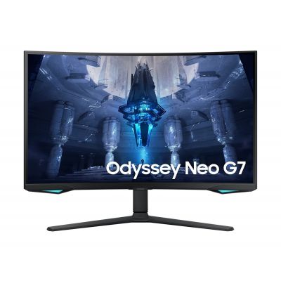 Samsung | Curved Monitor | LS32BG750NPXEN | 32 " | VA | UHD | 16:9 | 165 Hz | 1 ms | 3840 x 2160 | 350 cd/m | HDMI ports quantity 2 | Black