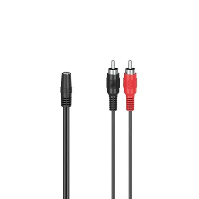 Kaabel Hama 2RCA - 3.5mm socket