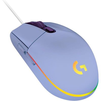 Juhtmega Hiir Logitech G102 LightSync, lilla