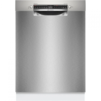 Dishwasher | SMU4HAI01S | Built-under | Width 60 cm | Number of place settings 13 | Number of programs 6 | Energy efficiency class D | Display | AquaStop function | Silver