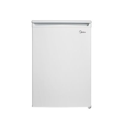 Midea Refrigerator | MDRD168FGE01 | Energy efficiency class F | Free standing | Larder | Height 84.5 cm | Fridge net capacity 97 L | Freezer net capacity 16 L | 39 dB | White