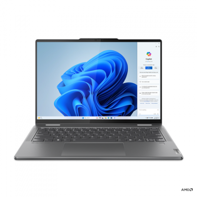 Lenovo Yoga 7 2-in-1 14AHP9 | Storm Grey | 14 " | OLED | Touchscreen | WUXGA | 1920 x 1200 pixels | Glossy | AMD Ryzen 7 | 8840HS | 16 GB | Soldered LPDDR5x | Solid-state drive capacity 1000 GB | AMD