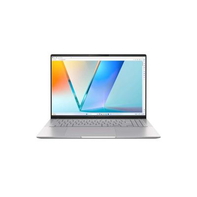 Asus Vivobook S 16 OLED M5606UA-MX078W | Silver | 16 " | OLED | 3.2K | 3200 x 2000 pixels | Glossy | AMD Ryzen 7 | 8845HS | 16 GB | LPDDR5X | Solid-state drive capacity 1000 GB | AMD Radeon Graphics