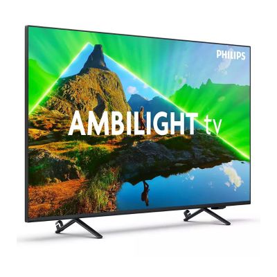 Philips 4K UHD LED Smart TV 55" 55PUS8319/12 3-sided Ambilight 3840x2160p HDR10+ 4xHDMI 2xUSB LAN WiFi DVB-T/T2/T2-HD/C/S/S2, 20W/Damaged package