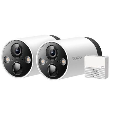 Tapo Smart Wire-Free Security Camera, 2 Camera System