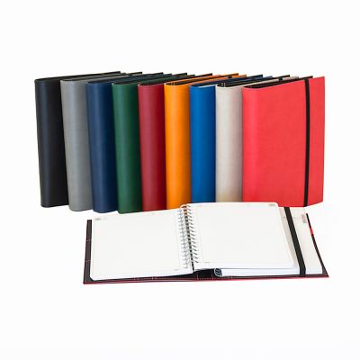 Teacher's diary Maxi Flex Duo (dot) 170x225mm, spiral binding, imitation leather covers, rubber strap