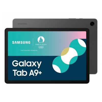 Samsung Galaxy Tab A9+ | 11 " | Graphite | TFT LCD | 1200 x 1920 pixels | Qualcomm SM6375 | Snapdragon 695 5G (6 nm) | 4 GB | 64 GB | Wi-Fi | Front camera | 5 MP | Rear camera | 8 MP | Bluetooth | 5.