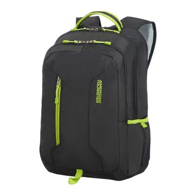 Backpack AT Urban Groove, 15.6", Black/Lime Green, 32x47x23 cm, 27 L, 0,5 kg