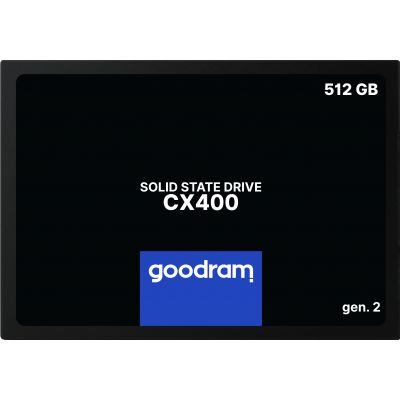 Kõvaketas SSD 512GB SATA3 2.5" 550/500 MB/s GOODRAM CX400