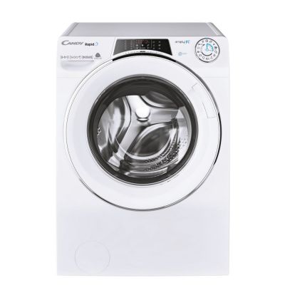 Candy | Washing Machine | ROW4966DWMCE/1-S | Energy efficiency class D | Front loading | Washing capacity 9 kg | 1400 RPM | Depth 58 cm | Width 60 cm | Display | LCD | Drying system | Drying capacity