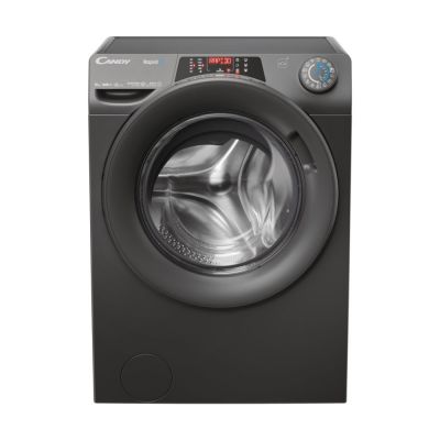 Candy | Washing Machine | RO6106DWMRR7/1-S | Energy efficiency class A | Front loading | Washing capacity 10 kg | 1600 RPM | Depth 58 cm | Width 60 cm | Display | TFT | Steam function | Wi-Fi | Anthr