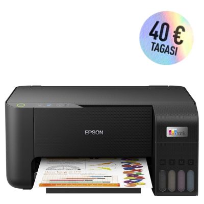 Epson L3210 Color Combine, Inkjet, Multifunction Printer, A4, USB, Black