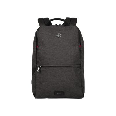 Sülearvuti seljakott Wenger MX Reload 14" Laptop Backpack, tumehall, kaks sektsiooni, 10" tahvelarvuti tasku, RFID tasku, 18x28x42cm, 17L