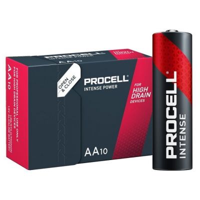 Batteries Duracell ProCell Intense AA/LR6 10-pack, suure voolutarbega seadmetele