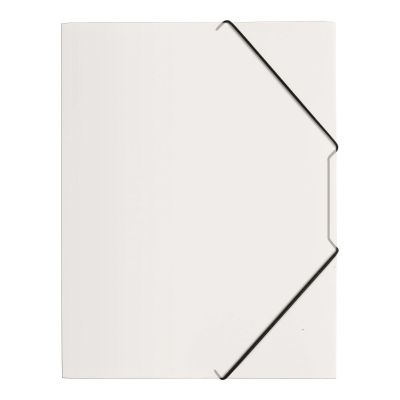 Elasticated File A4, 3 flaps, PP, translucent, Pagna