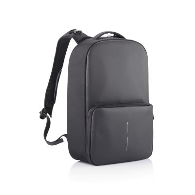 Seljakott XD Design Flex Gym Bag, Must, USB-port, RFID-kaitsega taskud, laiendatav 16L-24L, vetthülgav